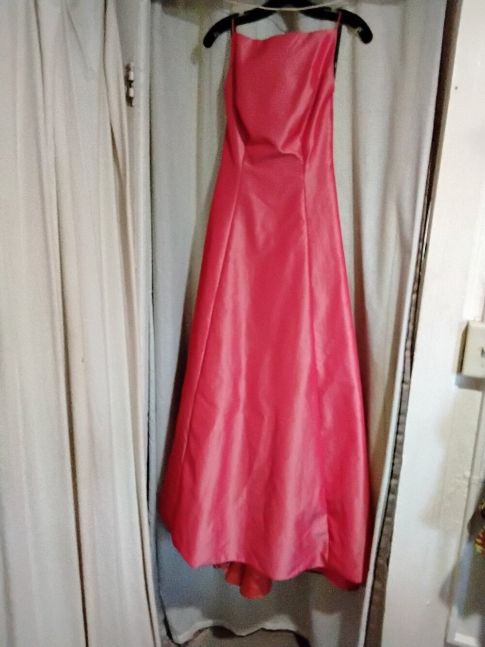 Peach evening gown size 4
